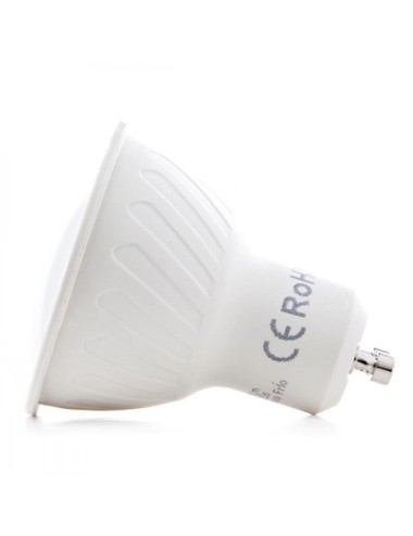 Pack 10 Bombillas LED GU10 6W 6000ºK con Envío Gratis.