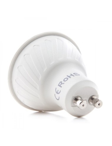 Pack 10 Bombillas LED GU10 6W 3000ºK con Envío Gratis.