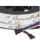 Tira de 300 LEDs 72W SMD5050 12VDC IP33 Multicolor RGB Transformador/Controlador x5M y Envío Gratis.
