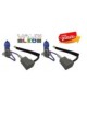 Kit 2 Bombillas Hod Cerámica Ultrablancas H3 100w 12v Con Envío Gratis