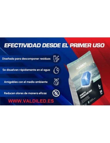 Dometic 20 unidades Power Care Tabs Wc Inodoro, Envío Gratis.