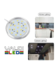 Pack de 4 Focos 3w de superficie leds a 12v de 55x9mm 4000k Con Envío Gratis.