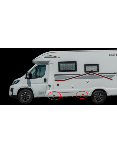 luz galibo lateral autocaravana Giottiline Siena, Therry, etc. con Envió Gratis