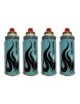 Pack de 4 cartuchos de gas 227g, Gas Zone con Envío gratis