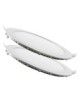 Pack 4 Placas LED 18W 1409Lm 6000ºK Circular para empotrar de 225mm con Envío Gratis.